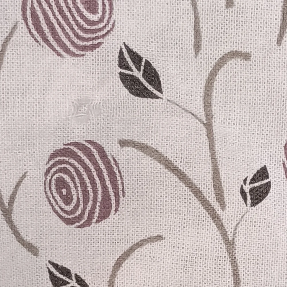 Ikea Majviva Purple White Floral Cotton duvet Cover size 81